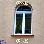 Rundbogenfenster, Zittauer Klosterstübl